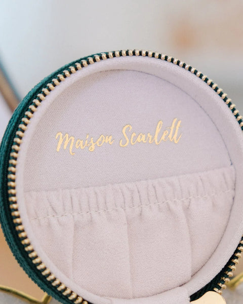 Petite Boîte à Bijoux Yvonne - Velours Côtelé