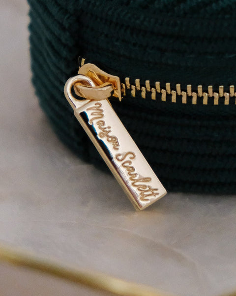 Petite Boîte à Bijoux Yvonne - Velours Côtelé