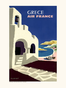 Affiche Grèce - Air France
