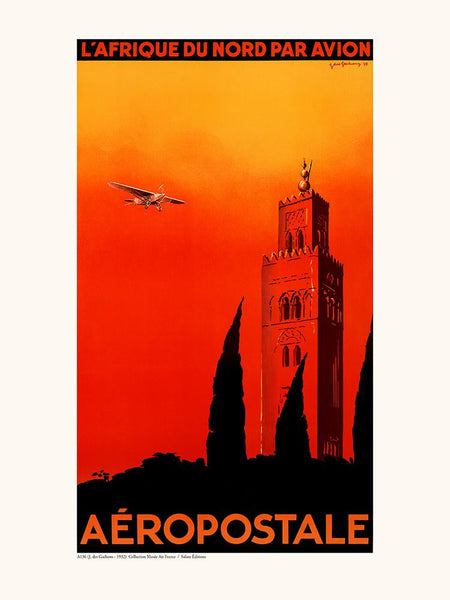 Affiche Afrique du Nord - Air France