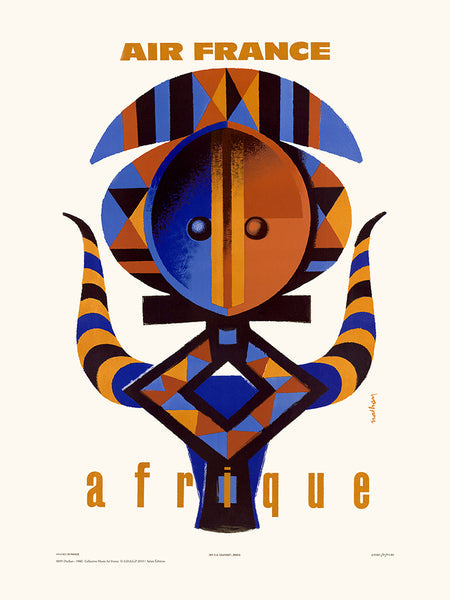 Affiche Afrique - Air France