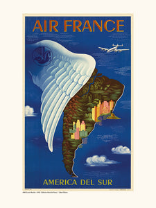 Affiche America del Sur - Air France