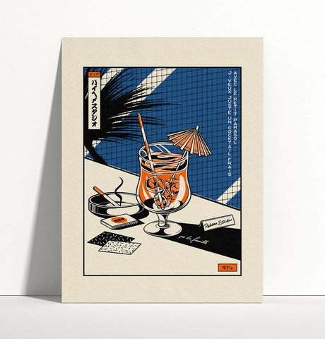 Affiche Cocktail