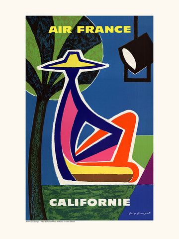 Affiche Californie - Air France