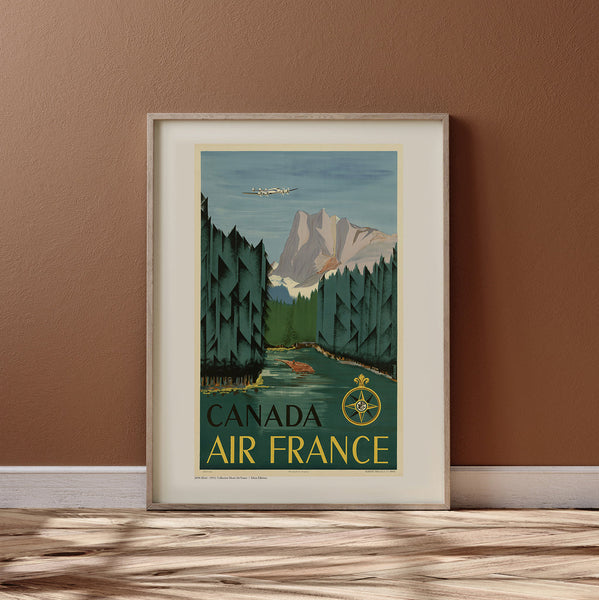 Affiche Canada - Air France