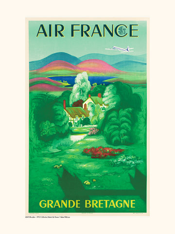 Affiche Grande-Bretagne - Air France