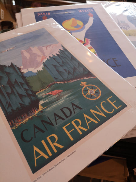 Affiche Canada - Air France