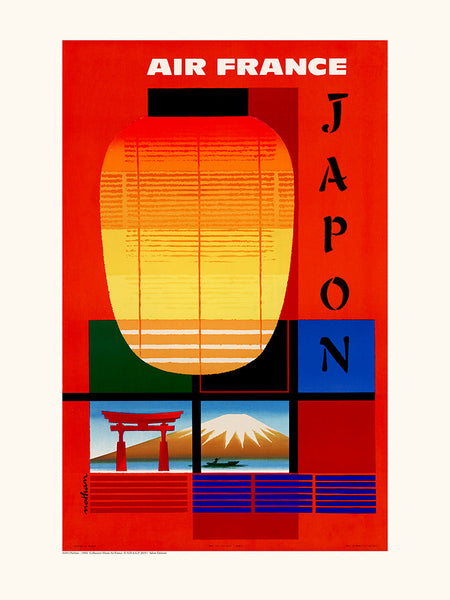 Affiche Japon - Air France