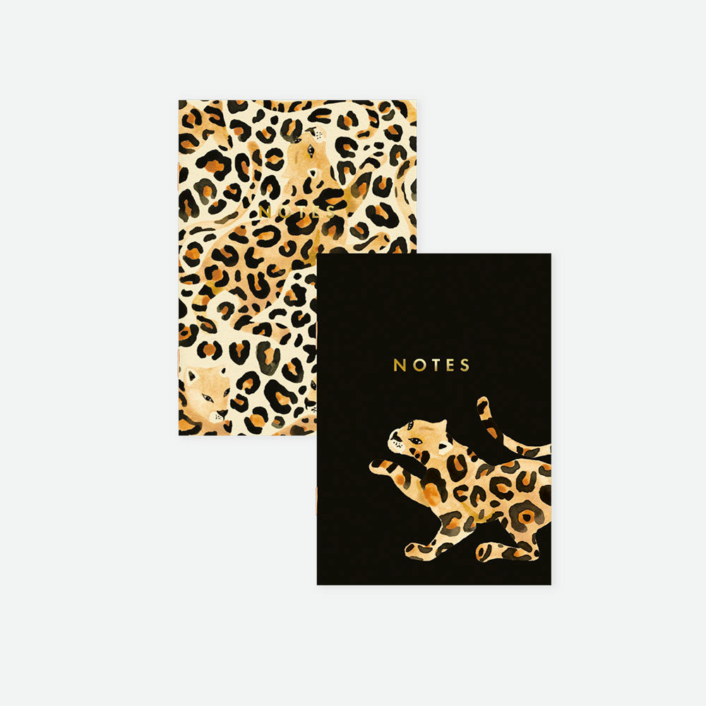 Duo de Carnets Leopard