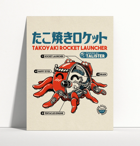 Affiche Takoyaki Rocket