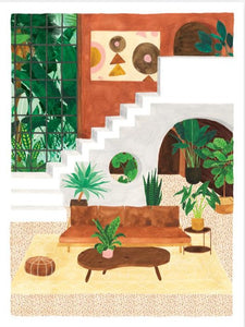 Affiche Vintage Living Room