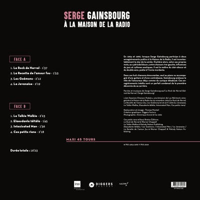 À la maison de la radio - Serge Gainsbourg