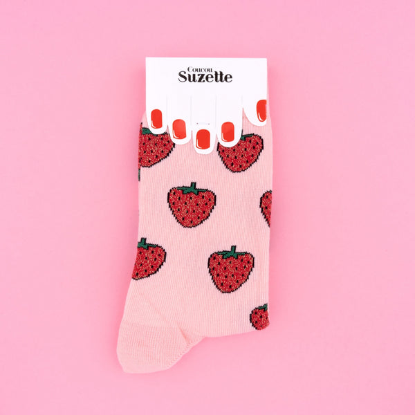 Chaussettes Fraises