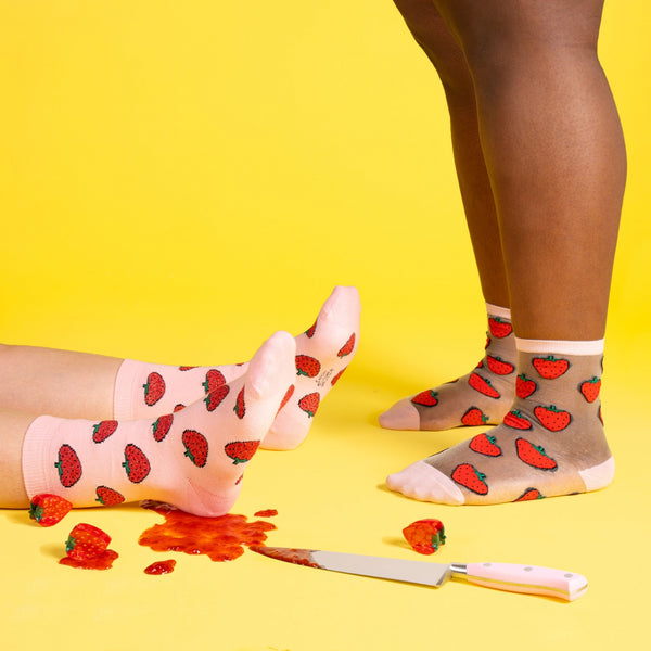 Chaussettes Fraises