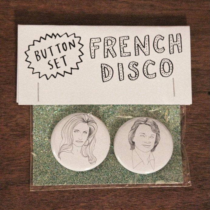 Badges French Disco