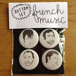 Badges French Music