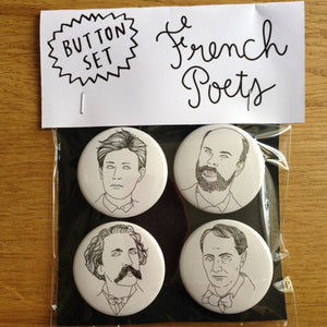 Badges French Poets