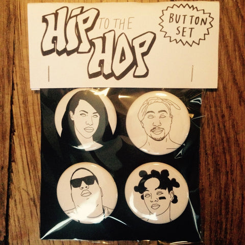 Badges Hip to the Hop