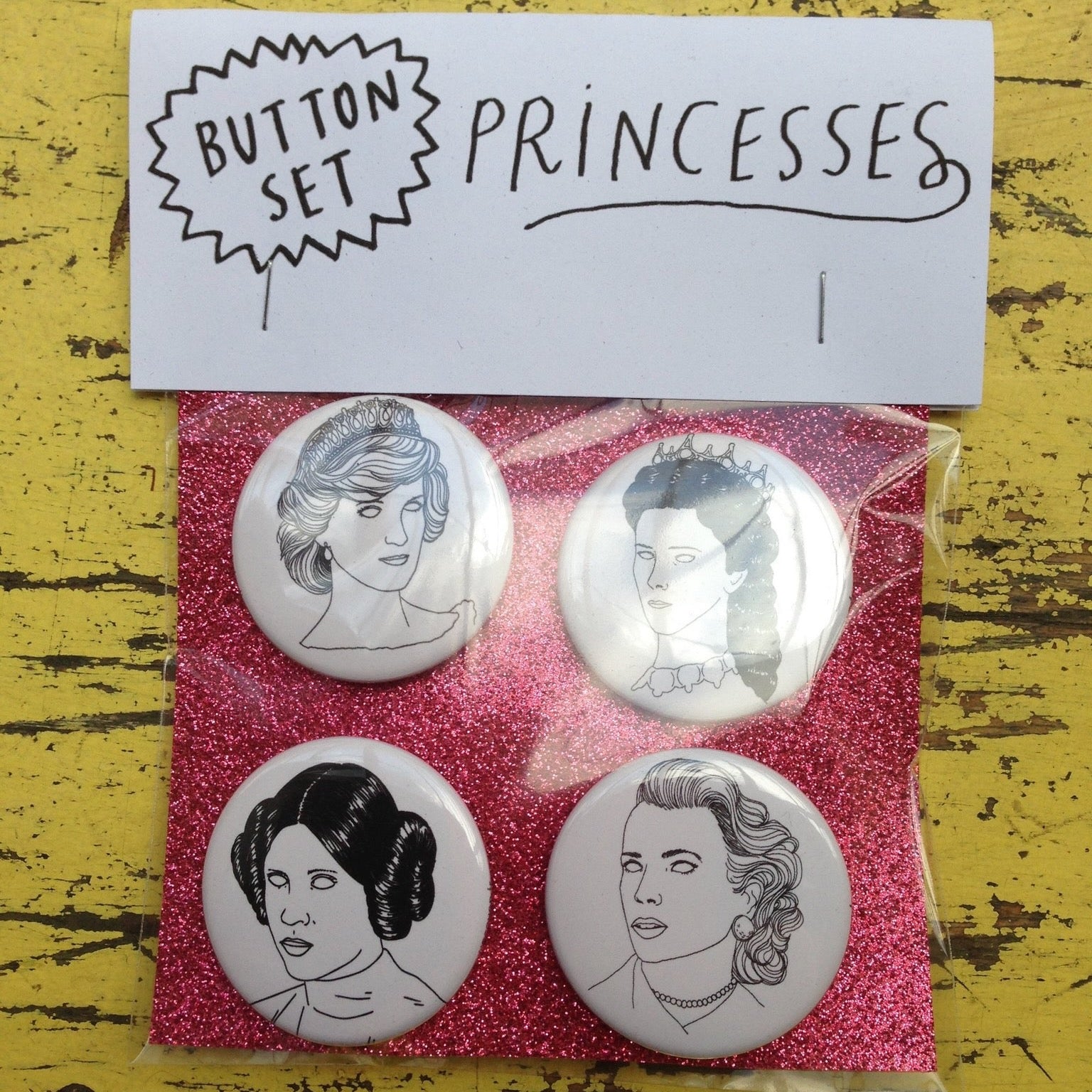 Badges Princesses