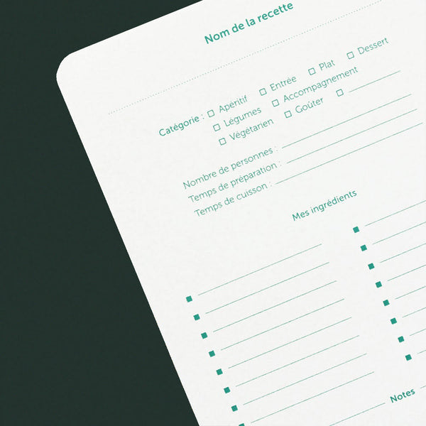 Cahier de Recettes Mes Aromates