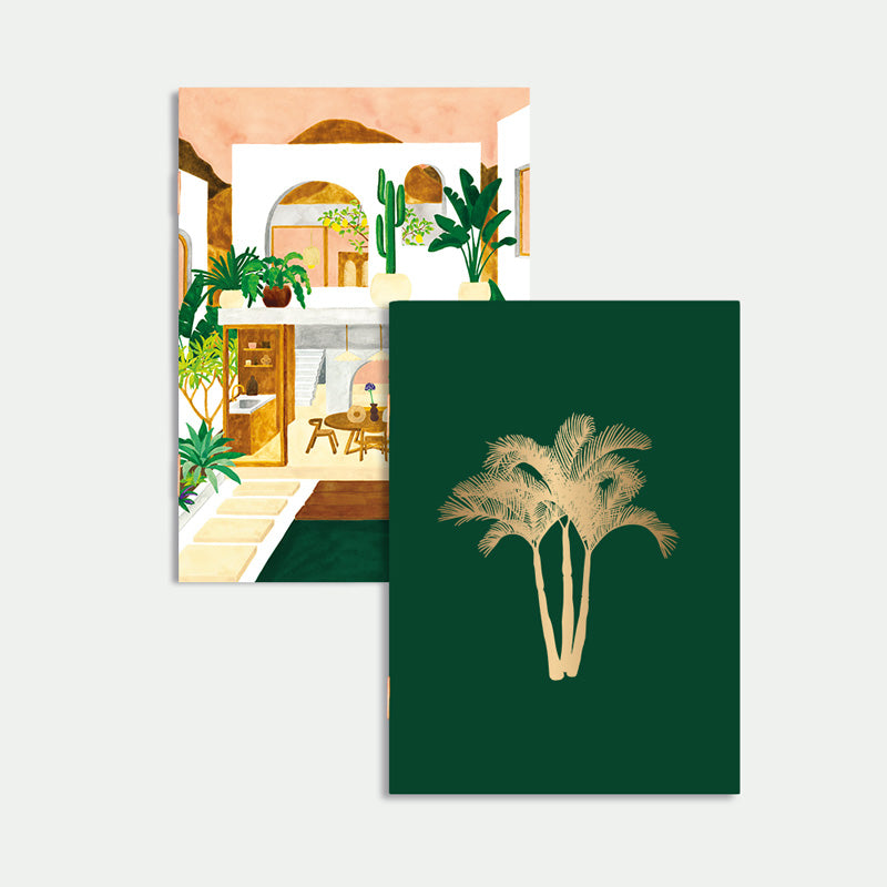 Duo de Carnets San Diego - Palm Tree