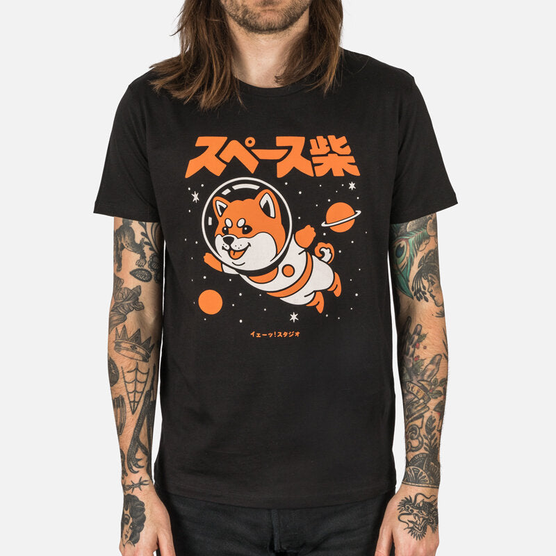 T-Shirt Space Shiba