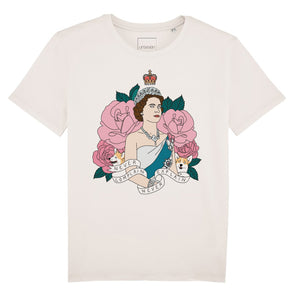 T-shirt I Miss The Queen Blanc