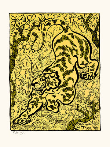 Affiche Tiger in Jungle